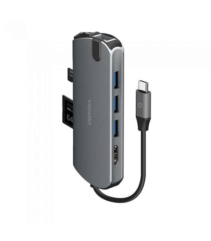 هاب شارژر ۸ در ۱ انرژیا مدل Energea AluHub HD PRO USB Type-C