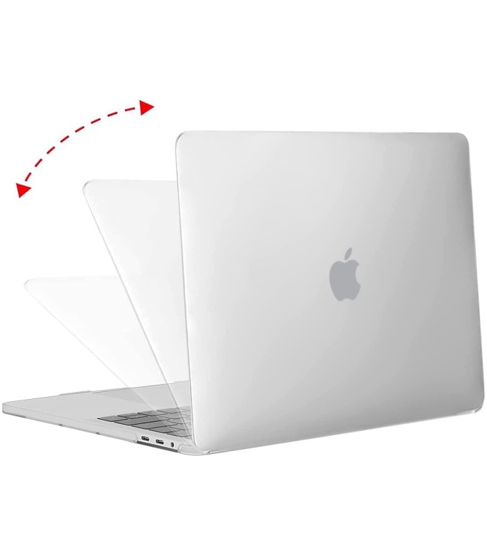 قاب محافظ مک بوک پرو ۱۵ اینچ مدل Hardshell Case-شفاف مات