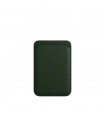جاکارتی مگ سیف چرمی مدل iPhone Leather Wallet with MagSafe-سبز-مشابه اصلی