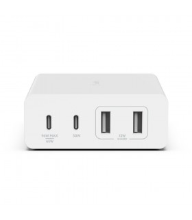آداپتور شارژر بلکین مدل Belkin Boost Charge Pro 4-Port GaN