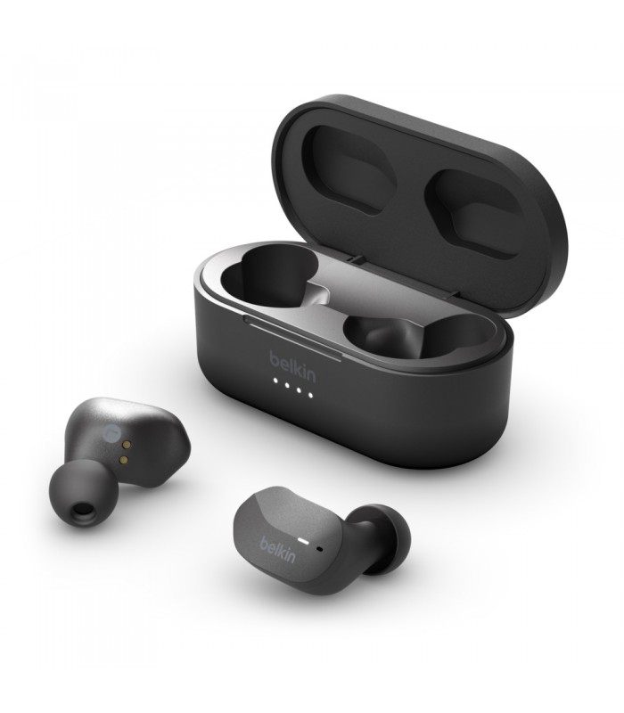 هدفون بی‌سیم بلکین Belkin True Wireless Earbuds رنگ مشکی