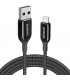 کابل لایتنینگ انکر مدل Anker A8823 Powerline +III رنگ مشکی