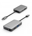 هاب ۵ پورت ویوو مدل WIWU ALPHA 5 IN 1 USB-C HUB A513HVP