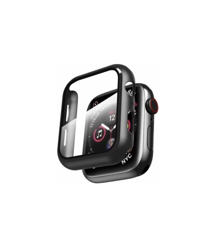 کیس و گلس اپل واچ لیتو مناسب Apple Watch Series 7 41mm مدل LITO Glass & Case-مشکی