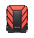 هارد اکسترنال ای دیتا مدل ADATA HD710 Pro-۱ ترابایت-قرمز