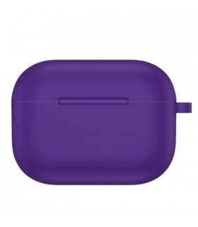 کاور سیلیکونی ایرپاد پرو مدل Airpods Pro Silicone Protection Case-بنفش تیره