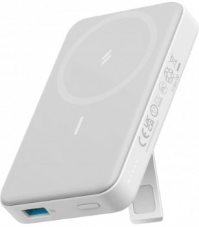 پاوربانک مگ سیف 10000 میلی آمپر انکر A1641 مدل Anker 633 Magnetic Battery (MagGo) - سفید