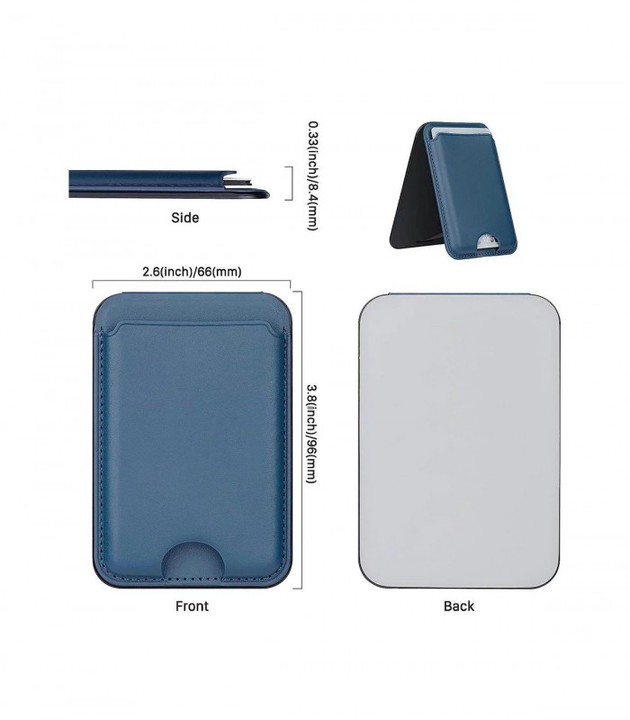 جاکارتی مگ سیف استنددار جی‌تک مدل G-Tech Magsafe Card Holder - بنفش