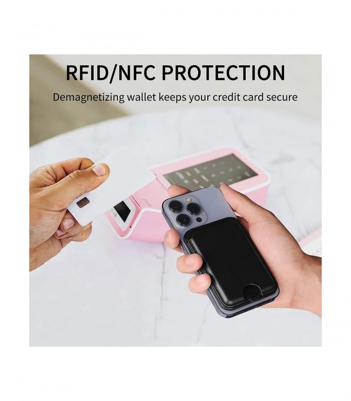 جاکارتی مگ سیف استنددار جی‌تک مدل G-Tech Magsafe Card Holder - بنفش