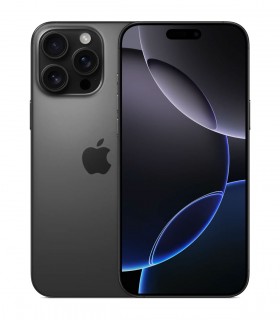 گوشی موبایل اپل مدل Apple iPhone 16 pro max | رنگ مشکی | ظرفیت ۵۱۲ گیگابایت