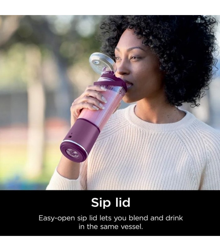 مخلوط کن شارژی نینجا مدل Ninja Blast Portable Blender | رنگ بنفش