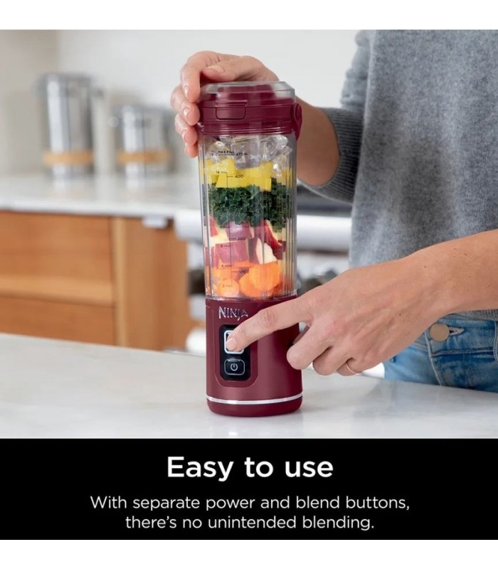 مخلوط کن شارژی نینجا مدل Ninja Blast Portable Blender | رنگ ارغوانی