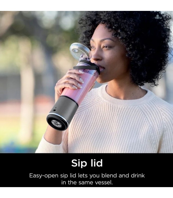 مخلوط کن شارژی نینجا مدل Ninja Blast Portable Blender | رنگ مشکی