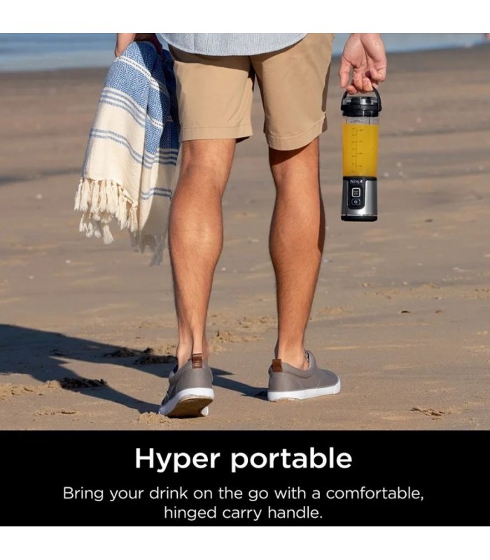 مخلوط کن شارژی نینجا مدل Ninja Blast Portable Blender | رنگ مشکی