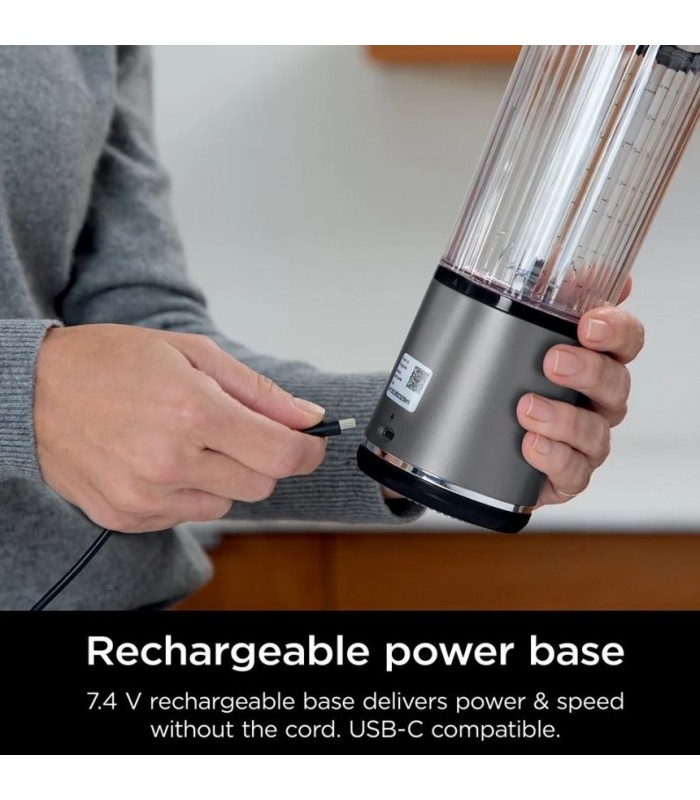 مخلوط کن شارژی نینجا مدل Ninja Blast Portable Blender | رنگ مشکی