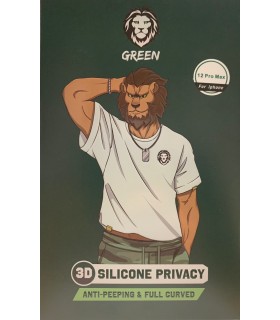 گلس گرین مدل 3 D Silicon Privacy مناسب برای گوشی 12 Pro Max